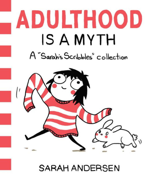 Book cover for Adulthood is a Myth by Sarah Andersen