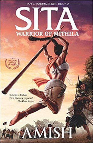 Book cover for Sita Warrior of Mithila by Amish