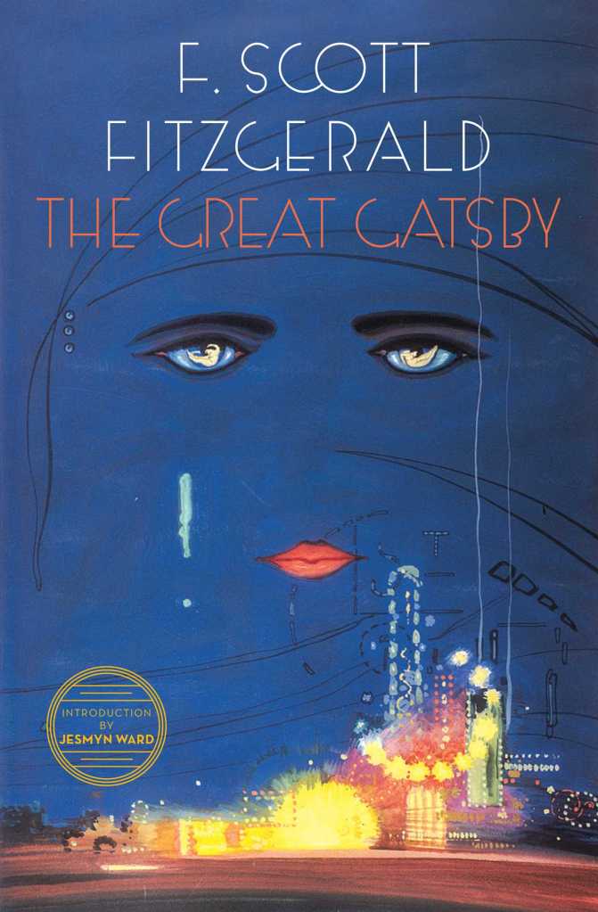 Book cover for The Great Gatsby by F Scott Fitzgerald