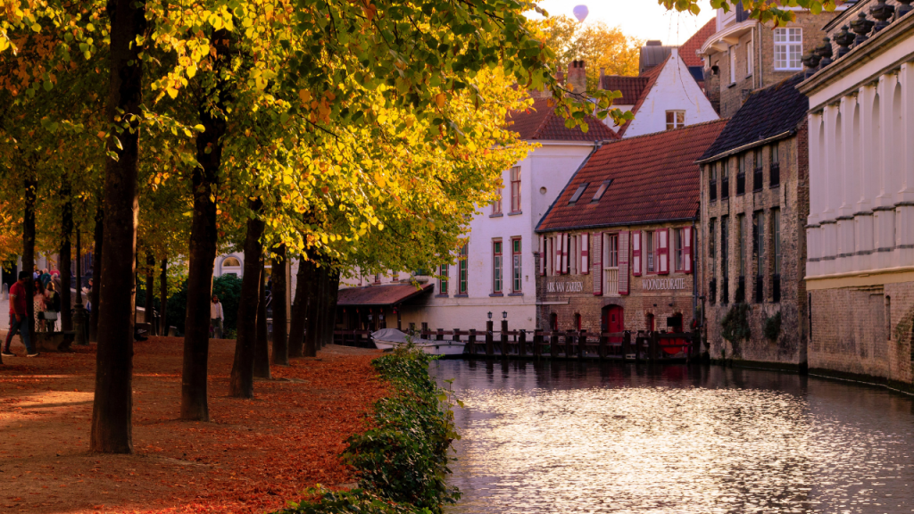 A photo of Bruges