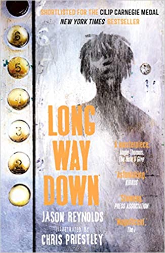 Book cover for Long Way Down by Jason Reynolds and Chris Priestley