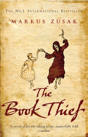 Book cover for The Book Thief by Markus Zusak