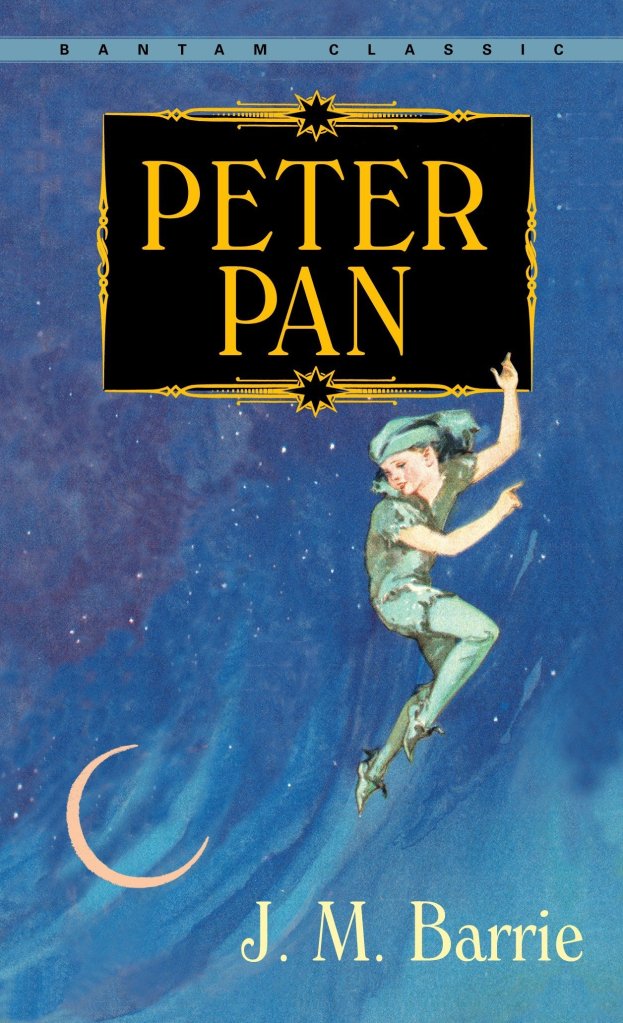 Book cover for Peter Pan by JM Barrie