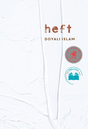 Book cover for heft by Doyali Islam